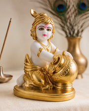 Bal Gopal with Matki - alternate view