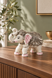 Heritage Elephant in White - alternate view