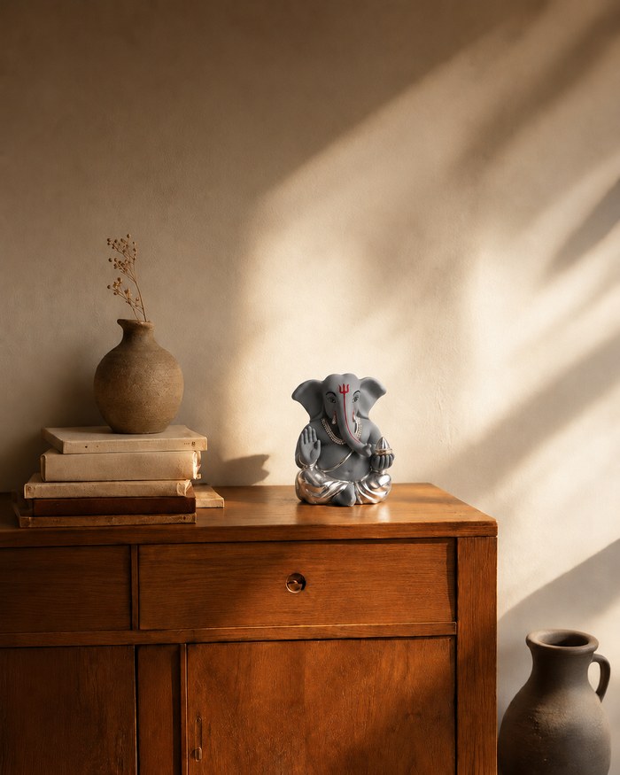 Miniature Ganesha in Grey