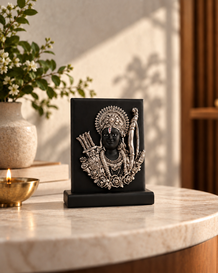 The Black Majesty Shri Ram Pedestal