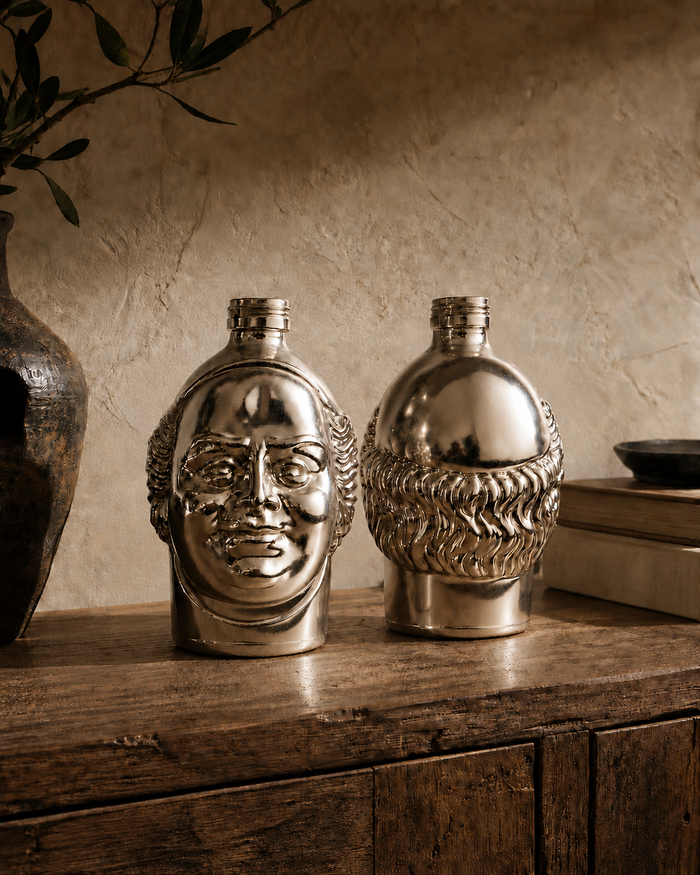 Uniquely Crafted Vintage Bottle Showpiece