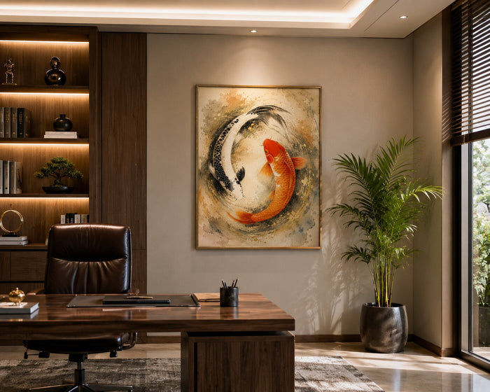 Nine Koi Prosperity