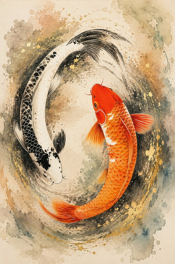 Nine Koi Prosperity