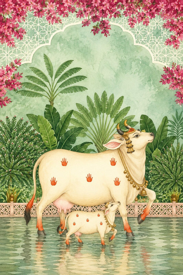 Kamdhenu Blessing Art