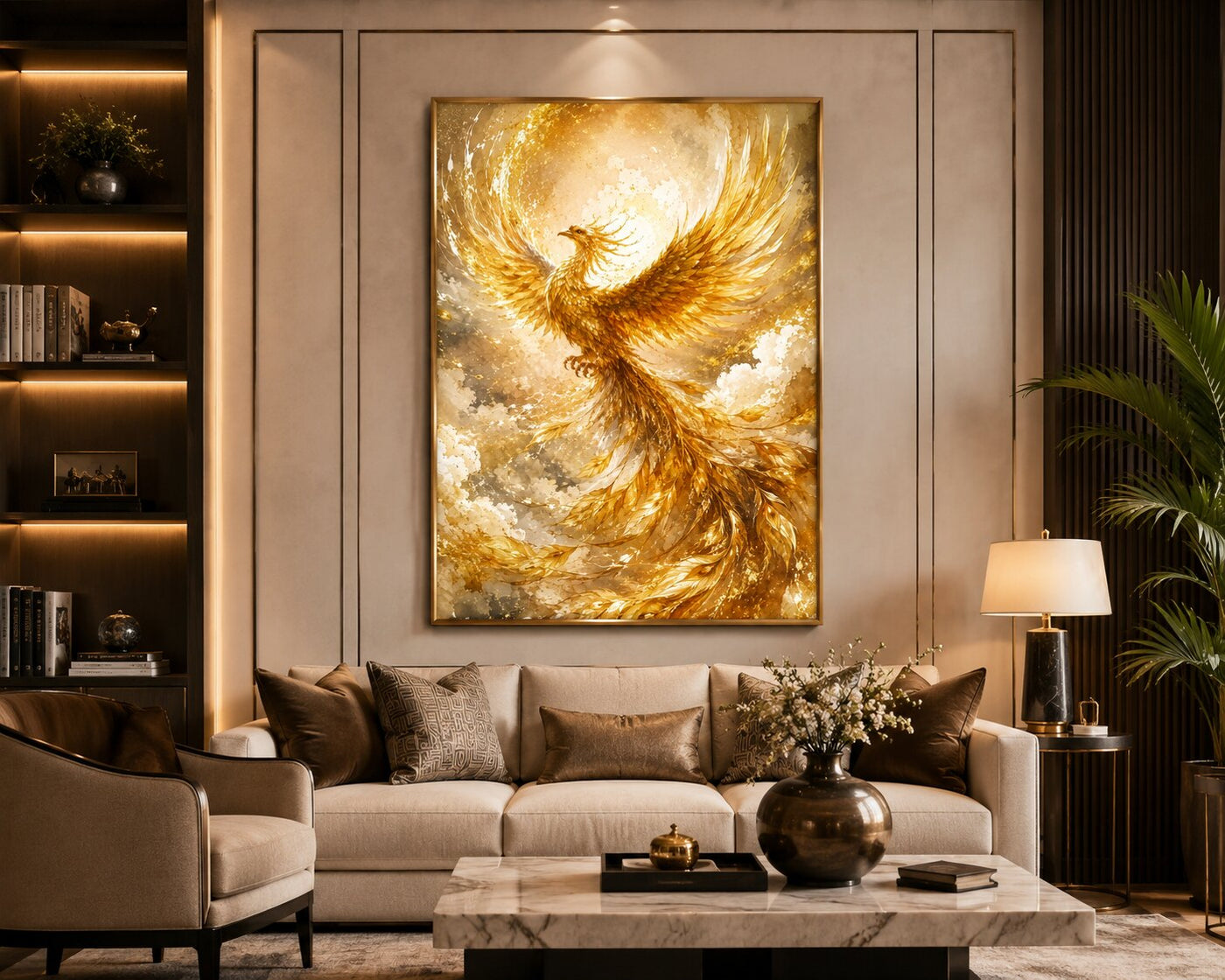 Golden Phoenix Rising